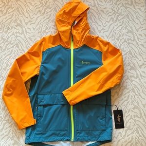NWT. Cotopaxi Parque Stretch Rainshell, Men’s L